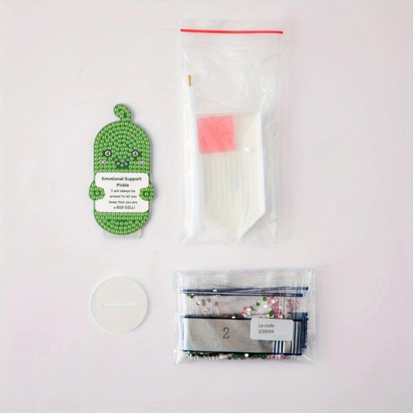 Ensemble de peinture diamants Cornichon de support émotionnel – Image 3