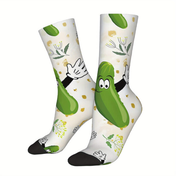 Paire de bas Cornichons Heureux – Image 2